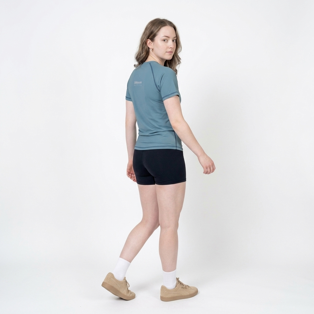 Women's Dri-Fit Tee - Turquoise - alternate view