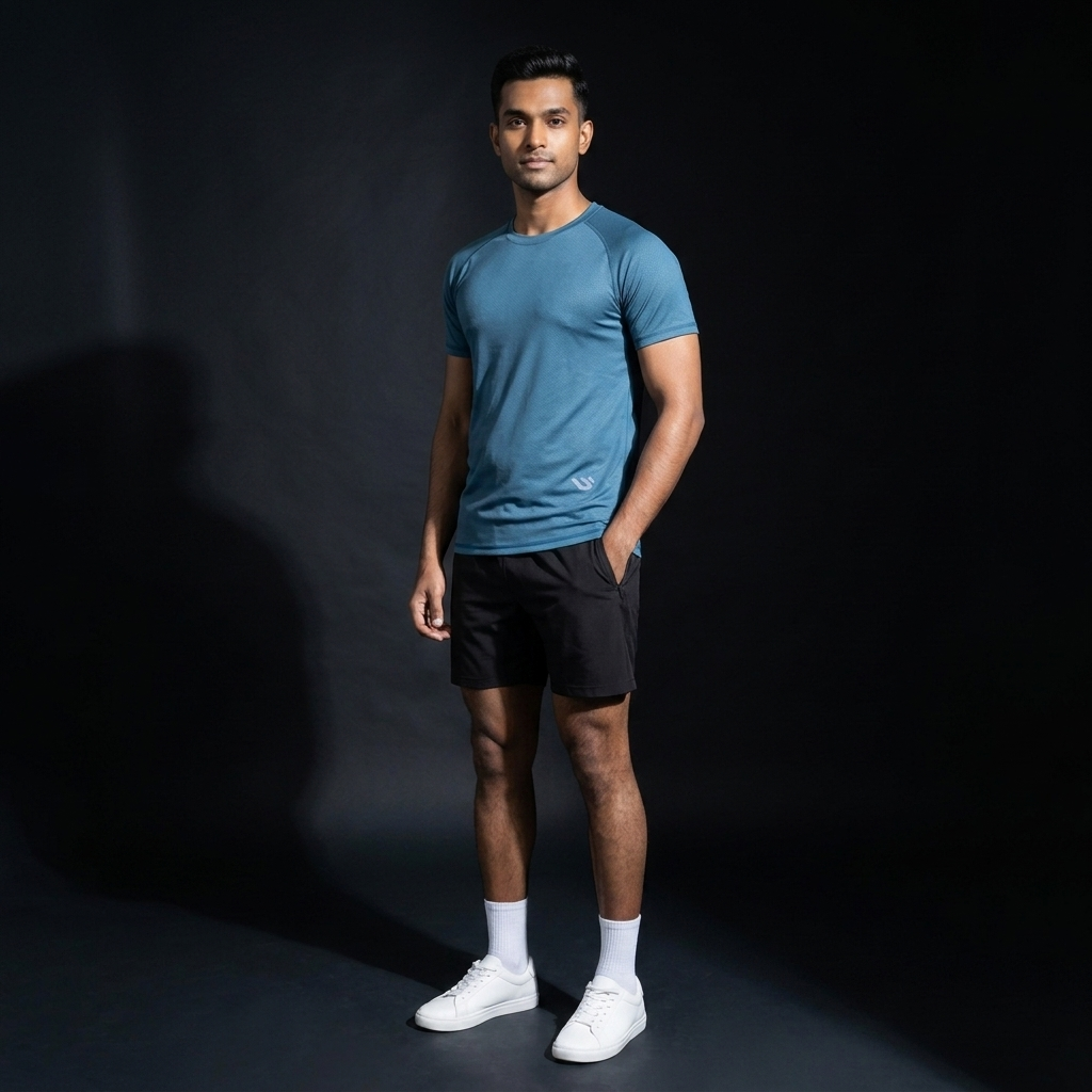 Men's Dri-Fit Tee - Turquoise - alternate view