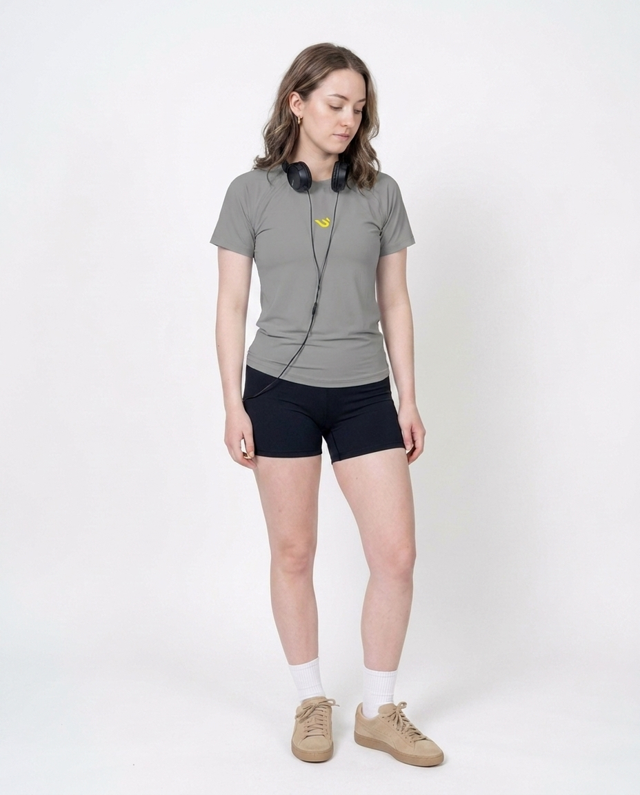 Women's Dri-Fit Tee - Light Grey