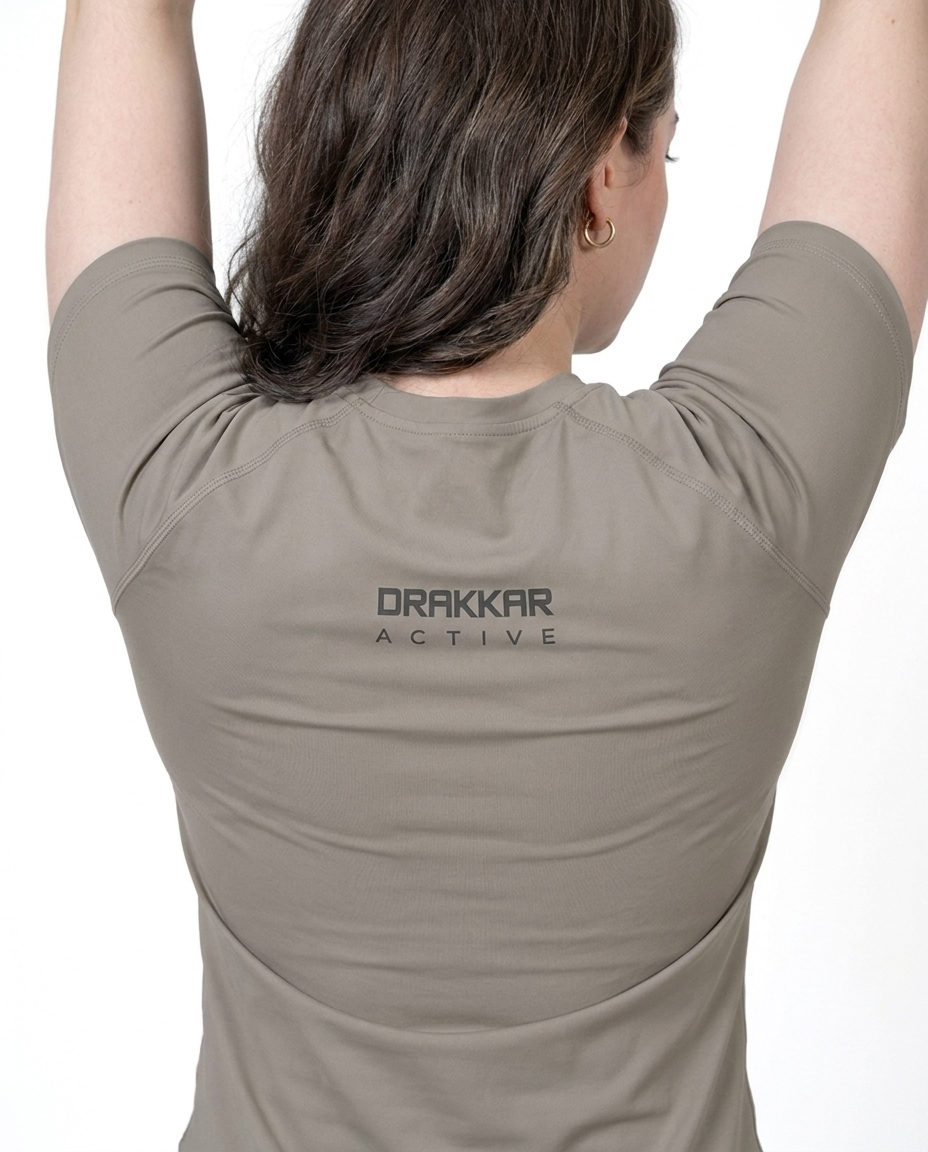 Women's Dri-Fit Tee - Light Grey - alternate view