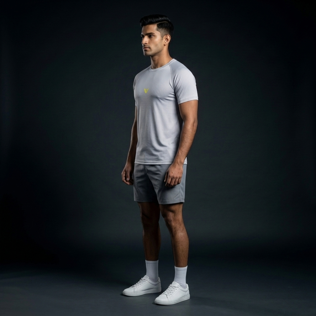 Men's Dri-Fit Tee - Light Grey - alternate view