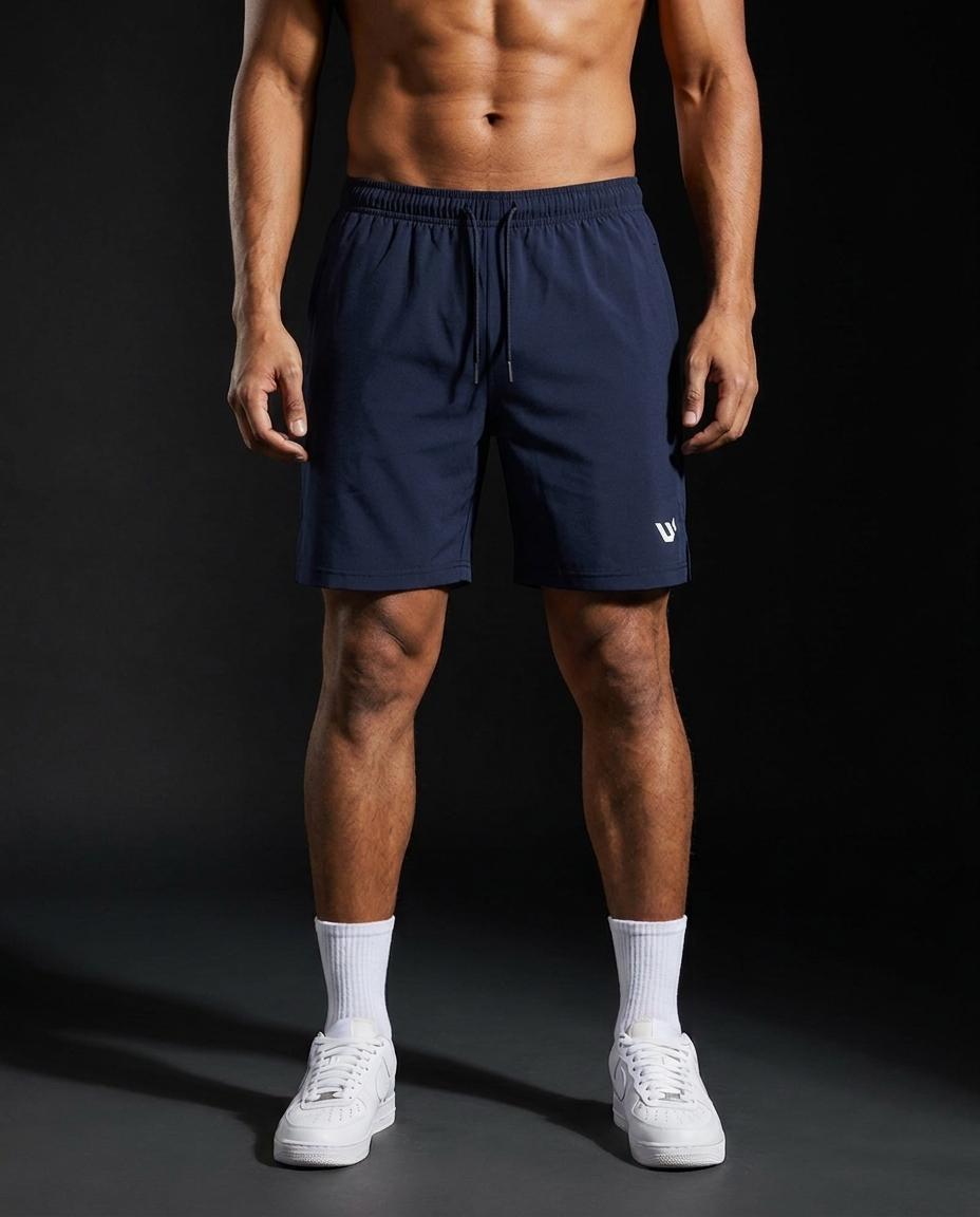 Men's Dri-Fit Shorts - Navy Blue