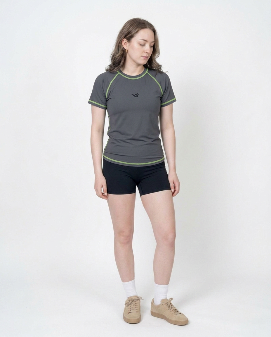 Women's Dri-Fit Tee - Dark Grey - alternate view